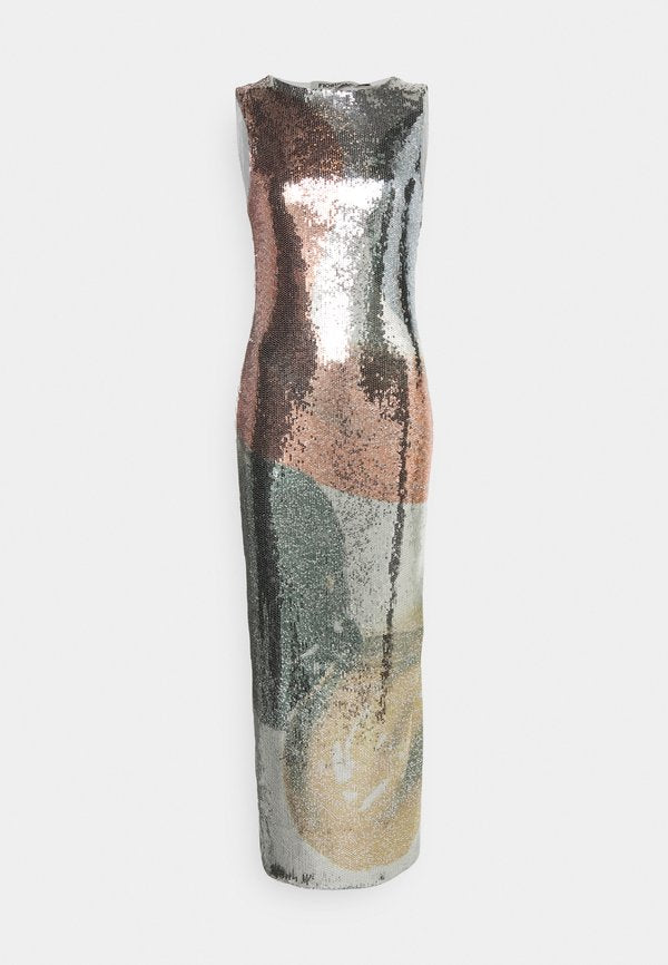 Fiorucci PAINT SEQUIN DRESS