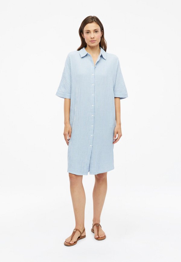 s.Oliver KLEID - Shirt dress - hellblau