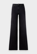 ONLY Wide-fit ONLMADISON High waist Wide Leg Fit - Wide Leg - washed black