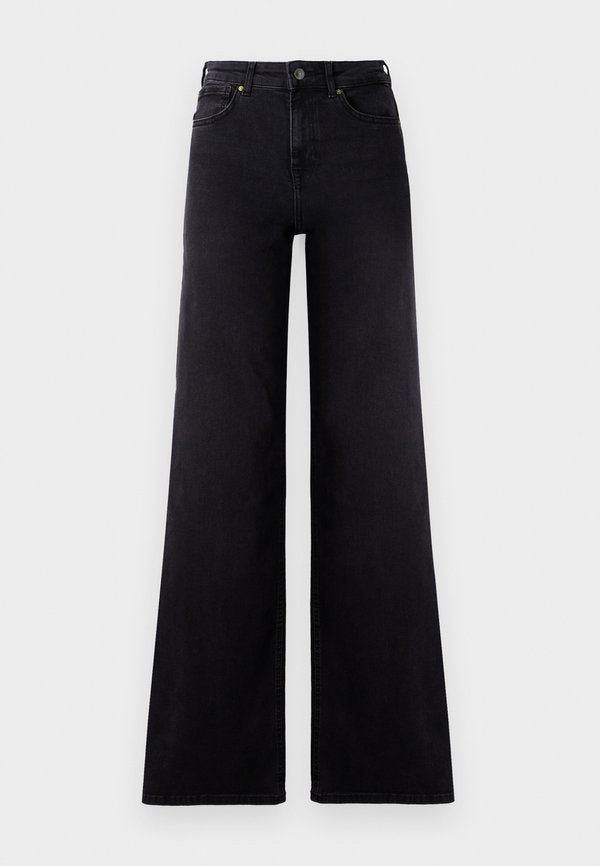 ONLY Wide-fit ONLMADISON High waist Wide Leg Fit - Wide Leg - washed black