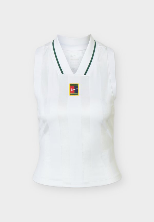 Nike Performance NIKECOURT SLAM TANK - Top - white