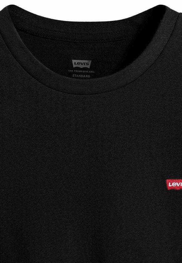 Levi's® 2 PACK - Basic T-shirt - schwarz hellblau