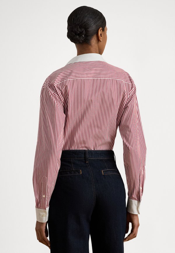 Lauren Ralph Lauren Petite STRIPED COTTON BROADCLOTH SHIRT