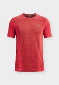 Under Armour VANISH SEAMLESS - Sports T-shirt - racer red/ultimate black