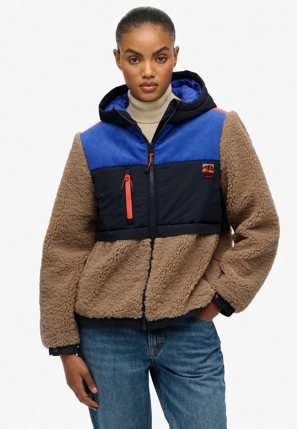 Superdry & Co Fleece jacket - cobblestone grey