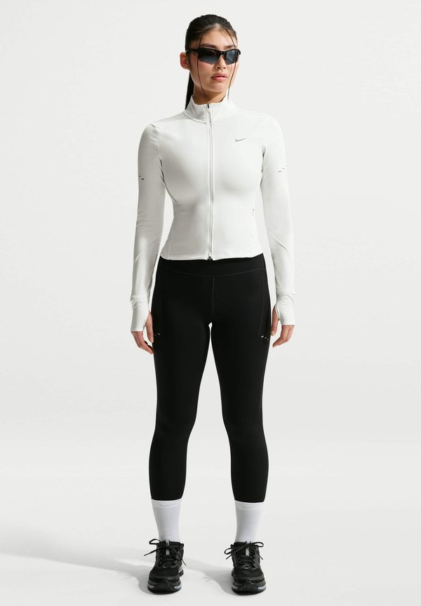 Nike Performance W NK SWIFT DF FZ JKT - Training jacket - sail/reflective silv