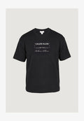 Calvin Klein Jeans LV04RE827G - Print T-shirt - black