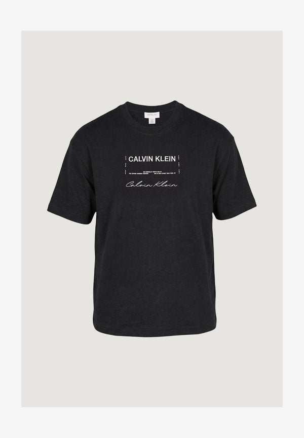 Calvin Klein Jeans LV04RE827G - Print T-shirt - black