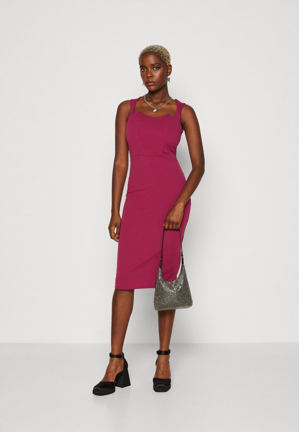 WAL G. JAYDE CURVE NECK MIDI