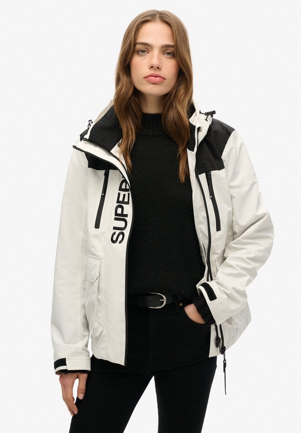 Superdry & Co Summer jacket - off white black