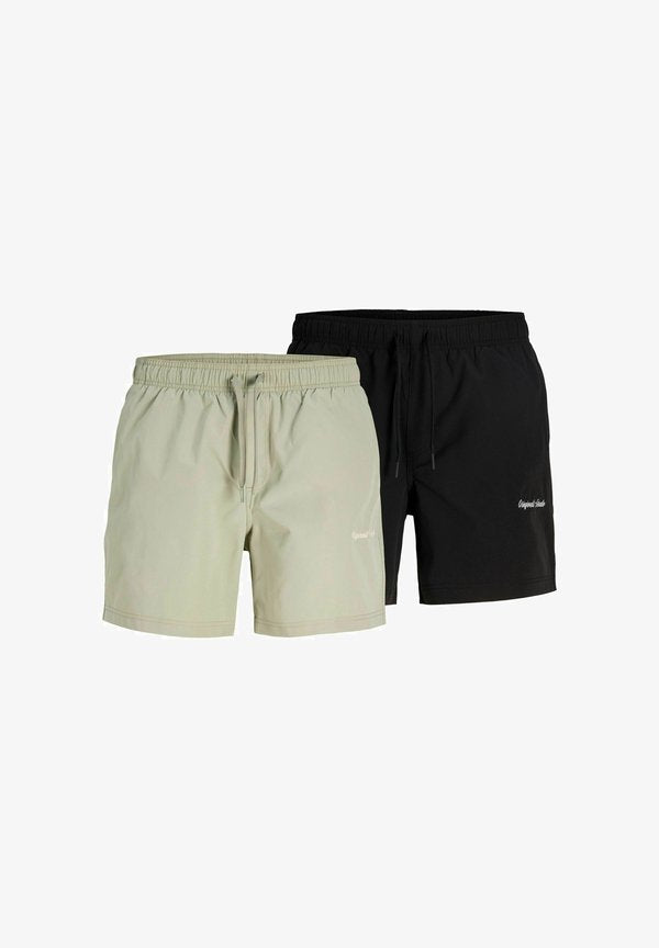 Jack & Jones Swim 2-pack Regular Fit - Swimming shorts - black