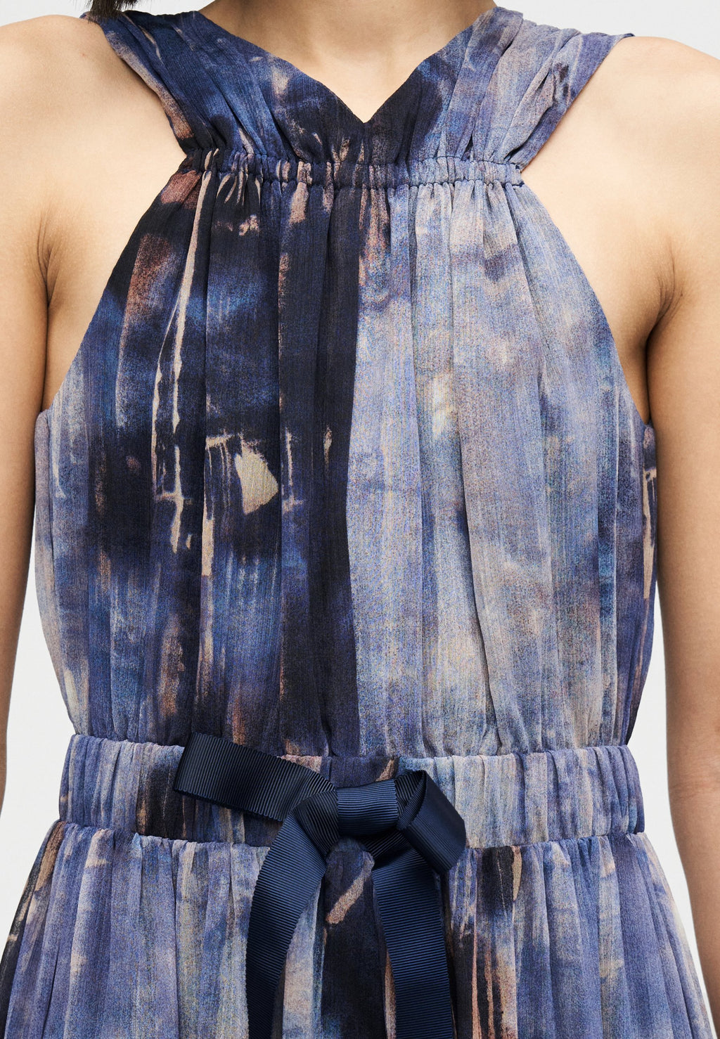 DKNY TIE WAIST DRESS