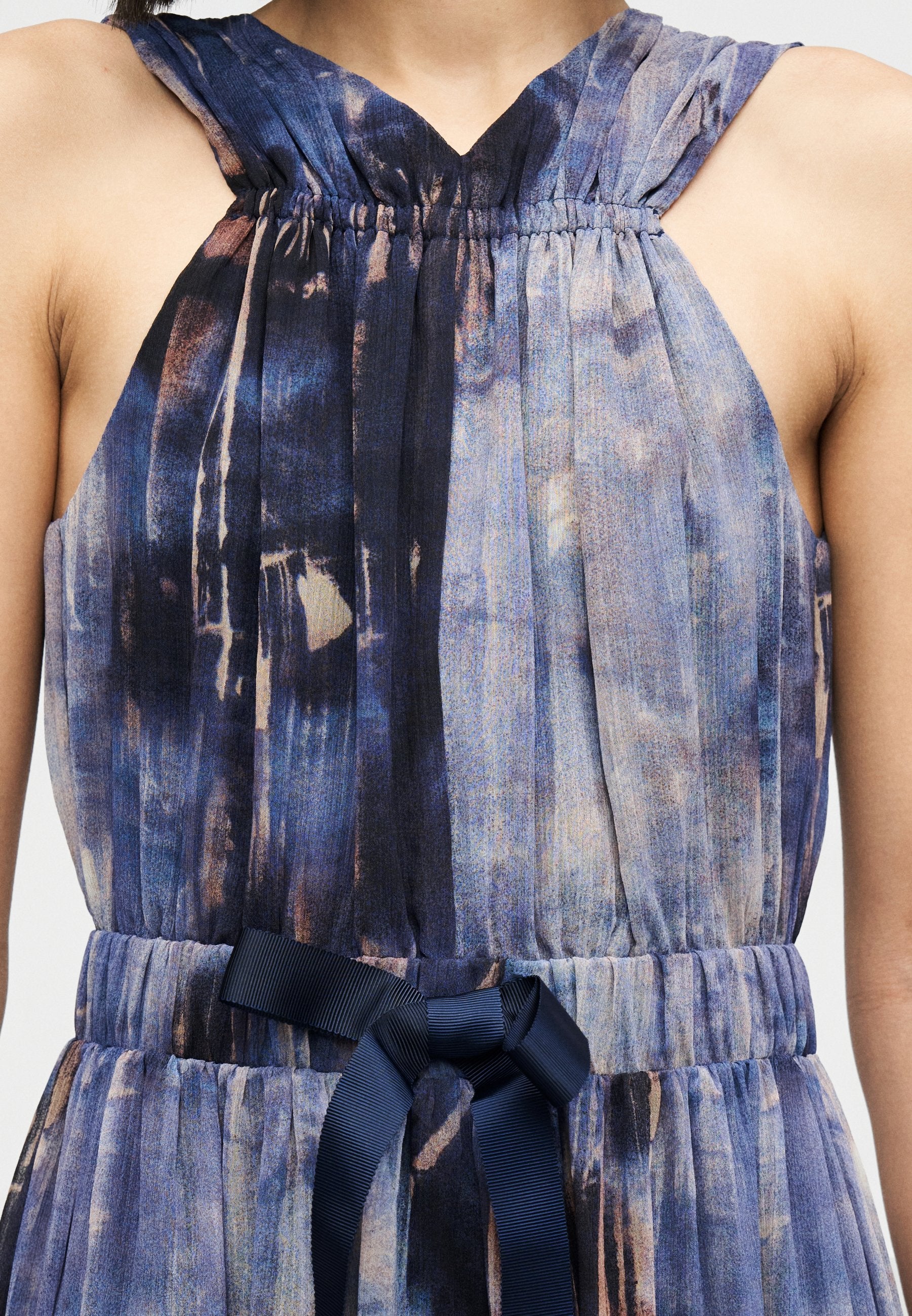DKNY TIE WAIST DRESS