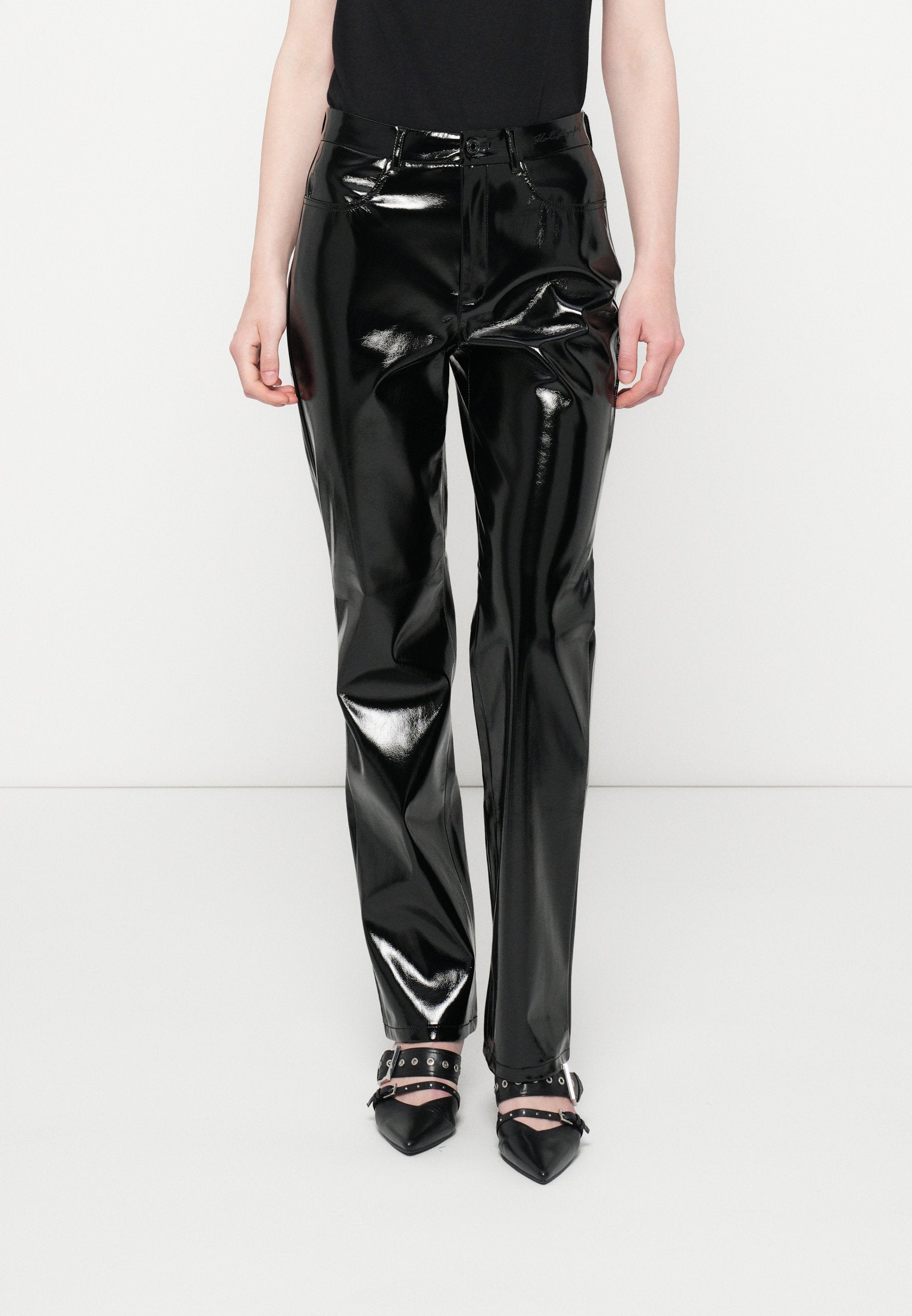 SHINY VINYL PANTS Media 1