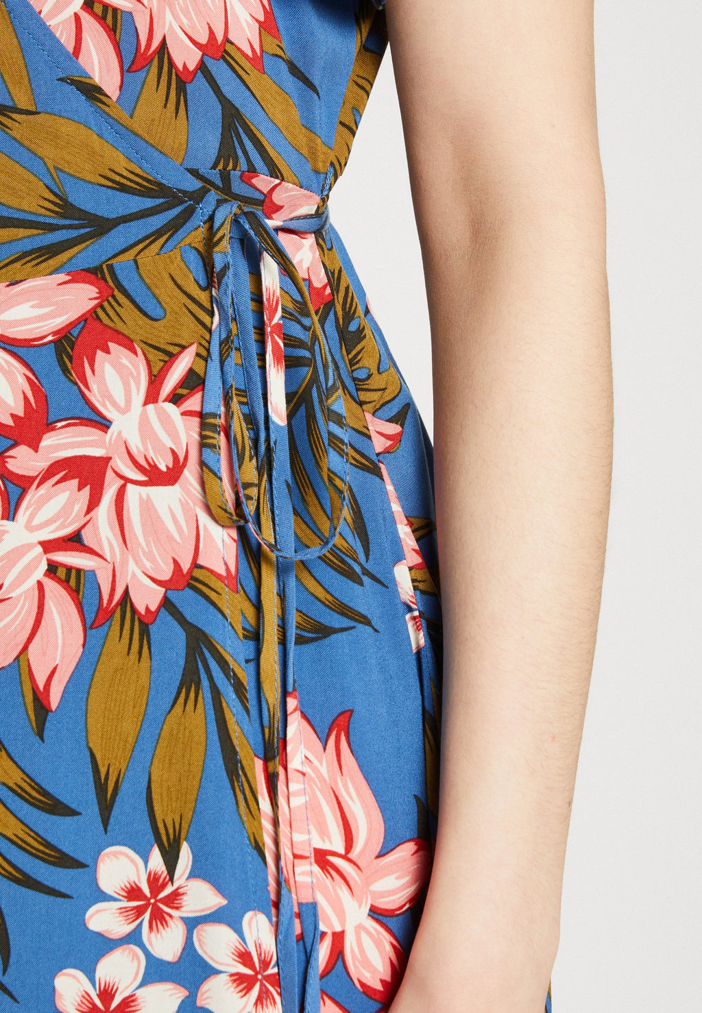 VILA VIMAYA WRAP SHORT DRESS