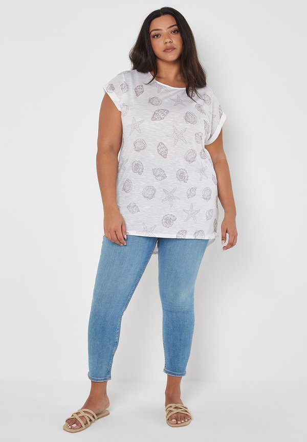 Apricot SEASHELL SHORE SLUB