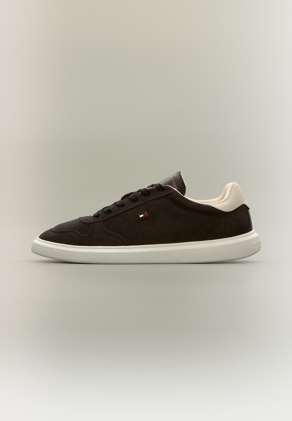 Tommy Hilfiger ICON COURT  - Trainers - fondant brown/soft cream