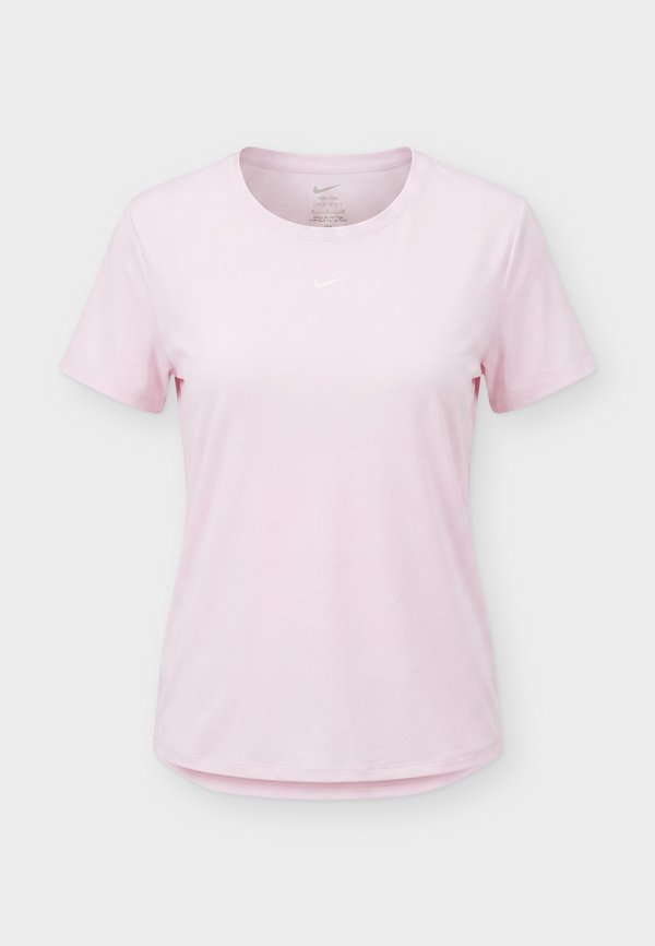 Nike Performance ONE CLASSIC - Sports T-shirt - pink foam/white
