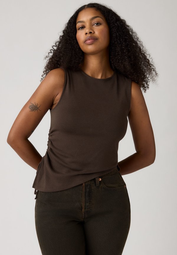 Levi's® ALILA ASYMMETRICAL - Top - java