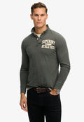 Superdry & Co VINTAGE ATHLETIC - Long sleeved top - dark shadow grey