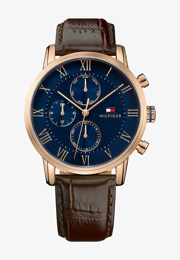 Tommy Hilfiger Watch - brown/blue