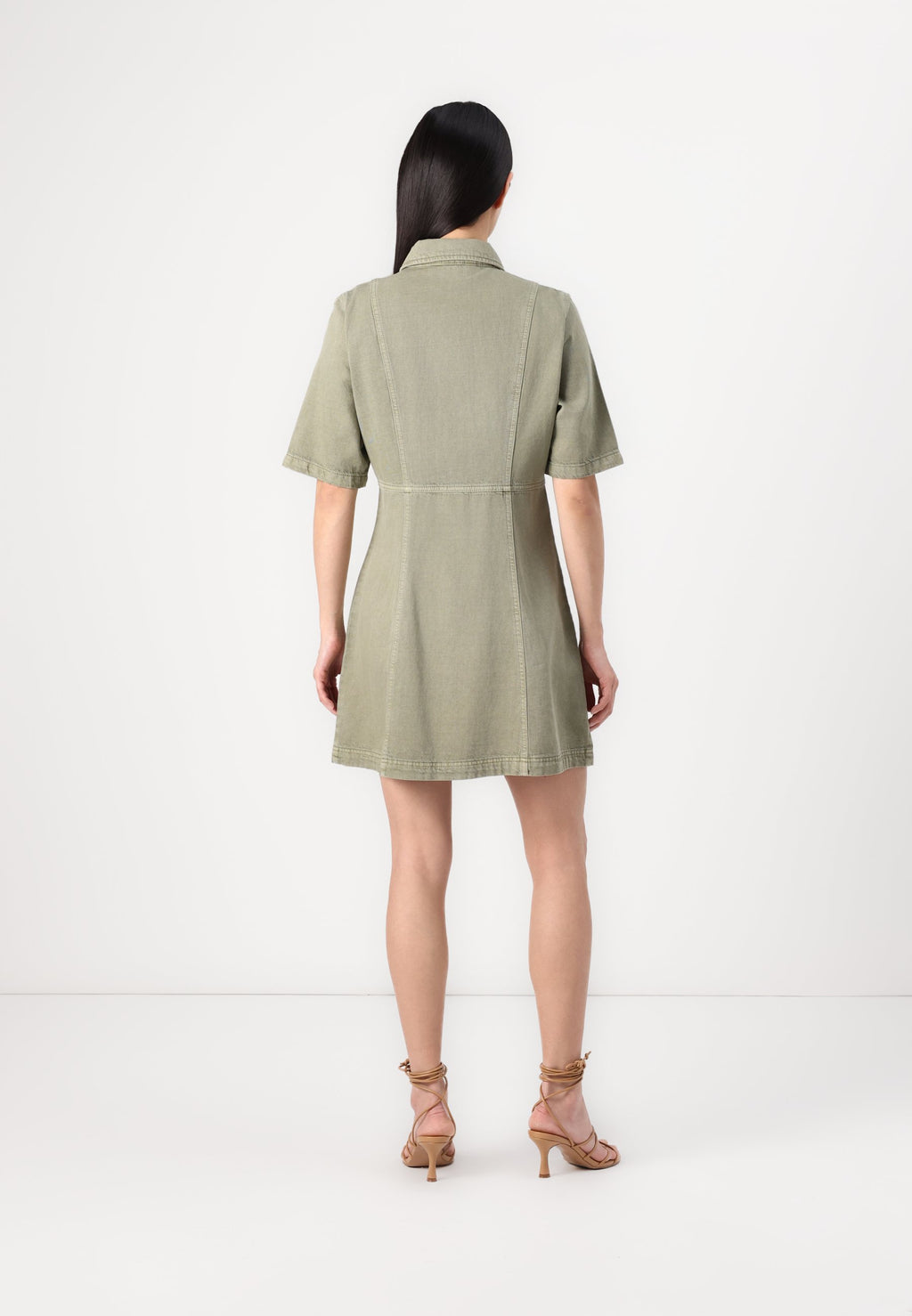 ONLY ONLSILLA SHORT BUTTON DRESS