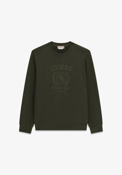 Guess Sweatshirt - dunkelgrün