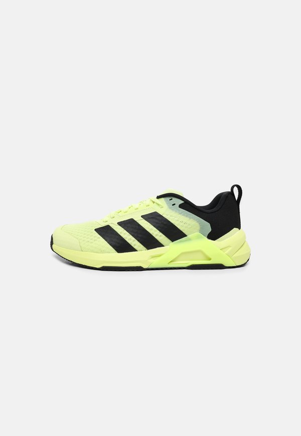 adidas Performance DROPSET CONTROL TRAINING SHOES - Training shoe - frozen lemon/core black/frozen lemon