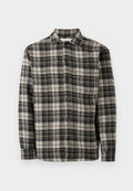 Jack & Jones JORGREENE THREAD CHECK OVERSHIRT - Shirt - black
