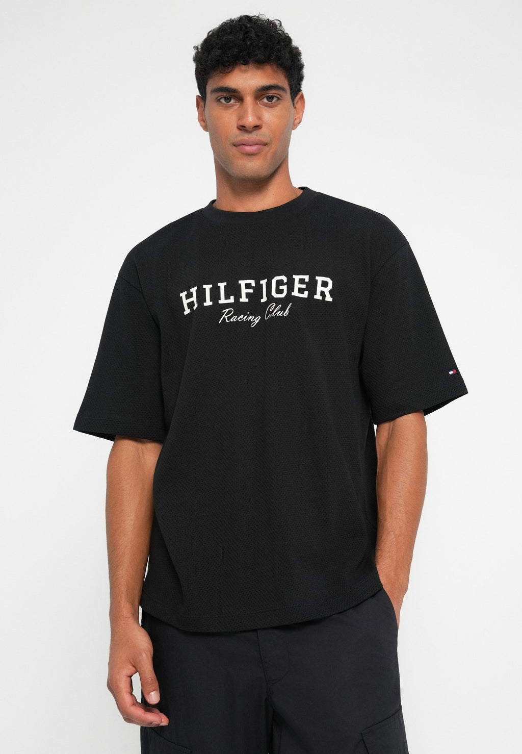 LOGO RELAXED MESH T-SHIRT Media 5