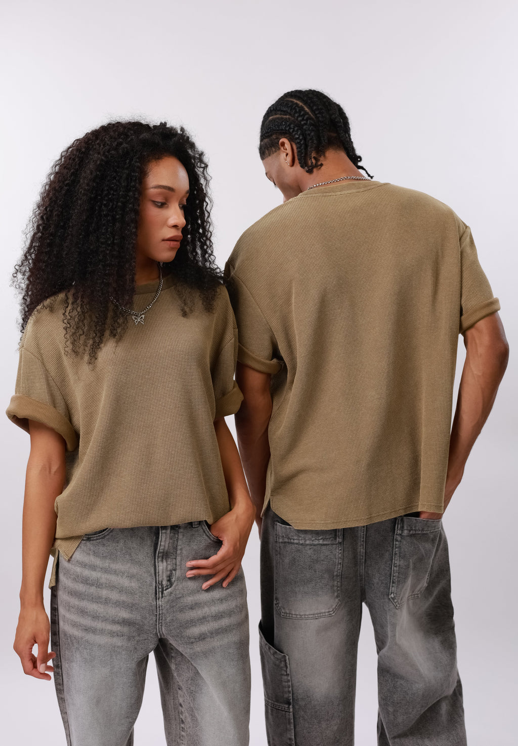 YOURTURN WASHED WAFFLE UNISEX