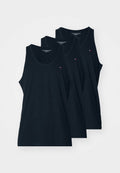 Tommy Hilfiger SIGNATURE CTN ESS 3P TANK TOP PACK OF 3 - Undershirt - black