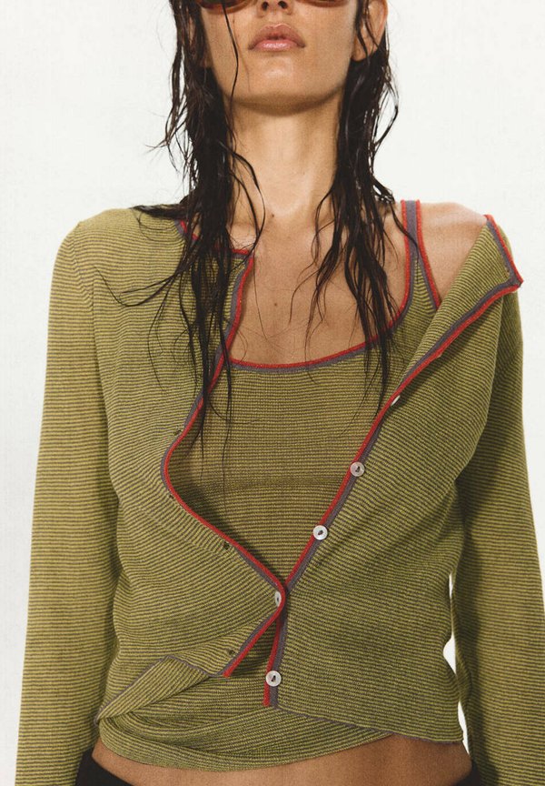 Mango ADULT - Cardigan - gris anthracite