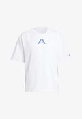 adidas Performance ANTED BT2 TEE - Print T-shirt - white   lucid blue