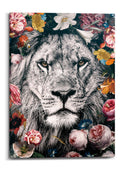 Orange Wallz FLOWERY LION