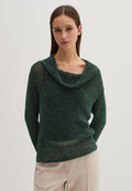 Stefanel SEMI-SHEER IN OPENWORK JACQUARD