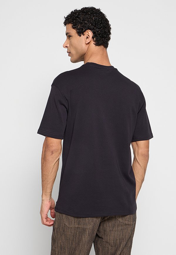NO EXCESS CREWNECK SOLID HEAVY INTERLOCK