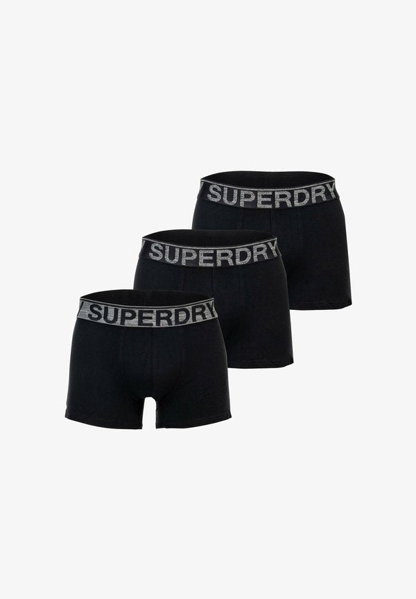 Superdry & Co 3 PACK - Trunks - schwarz grau
