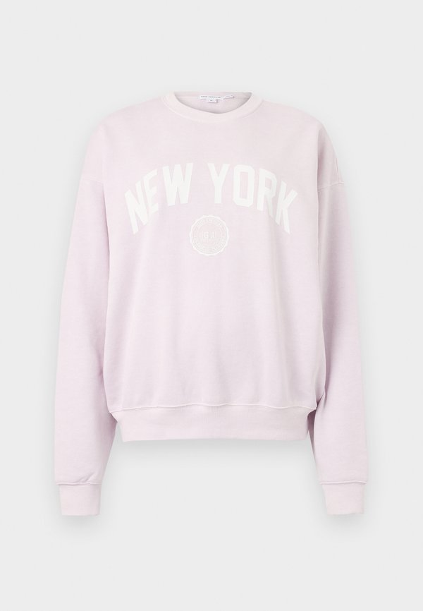 Good American BRUSHED GRAPHIC CREW NEW YORK
