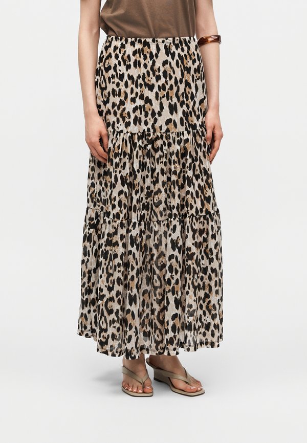 ONLY ONLMELINA - Maxi skirt - black