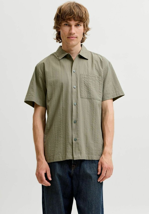 Jack & Jones SHIRT RELAXED FIT SHIRT - Shirt - vetiver