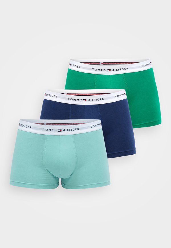 Tommy Hilfiger SIGNATURE 3 PACK - Trunks - mint jade/olympic geern/navy