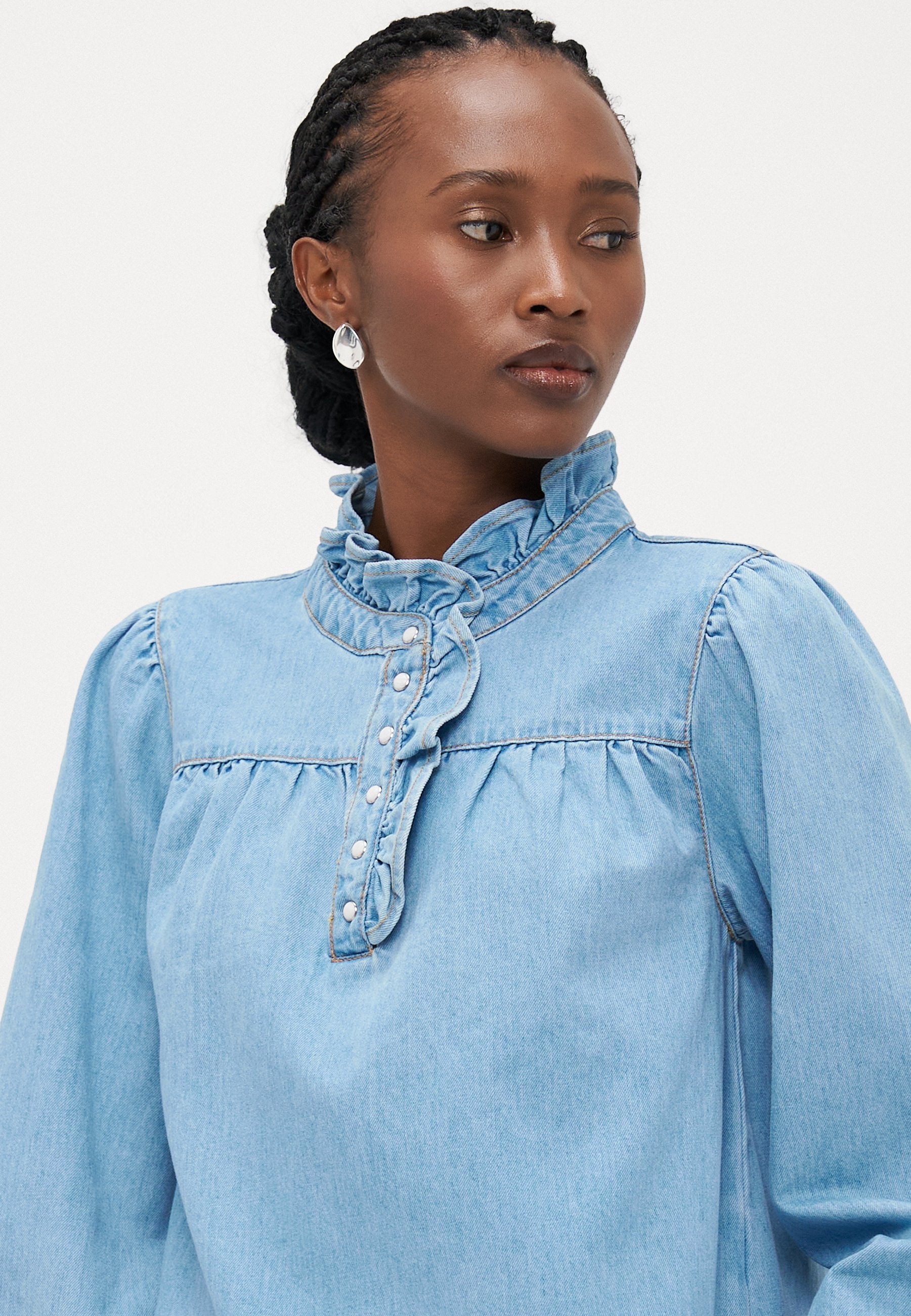 ONLY Petite ONLLUCIA FRILL SHIRT