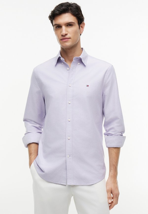 Tommy Hilfiger SOLID HERITAGE OXFORD RF SHIRT - Shirt - monarch purple