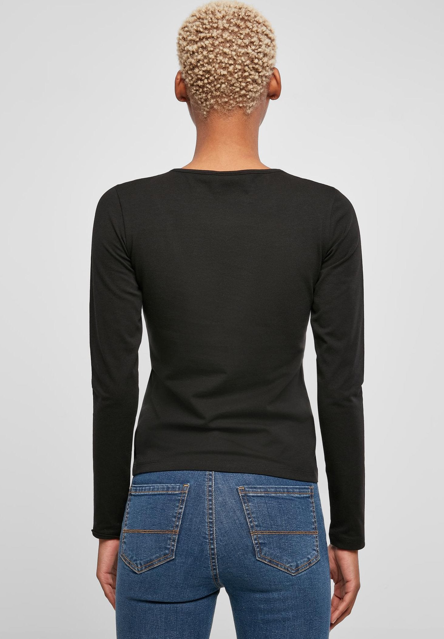 Urban Classics CROSSED CUT OUT LONGSLEEVE