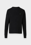 Calvin Klein Jeans VERTICAL TEXTURE CREW - Jumper - black