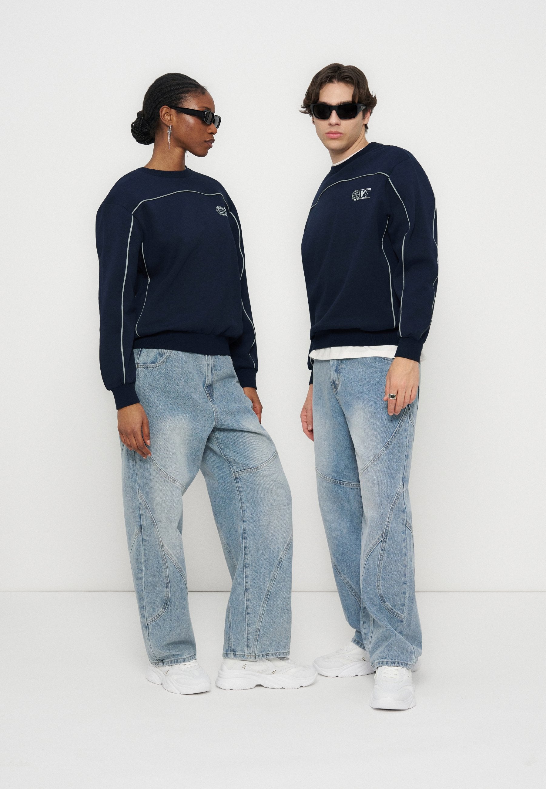 YOURTURN RELAXED FIT NO LIMITS SWEATSHIRT