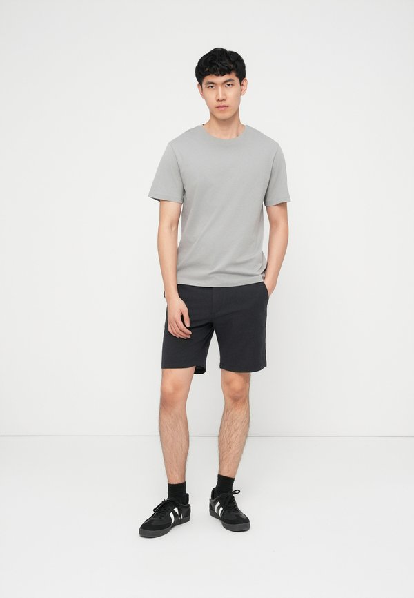 Jack & Jones JJEORGANIC BASIC TEE O NECK 5 PACK - Basic T-shirt - white/blue mirage/mineral blue/ celestial blue/ultimate grey