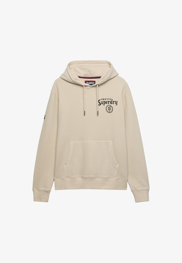 Superdry & Co SUPERDRY TOKYO NARRATIVE LOOSE HOODIE.. - Hoodie - rainy day grey