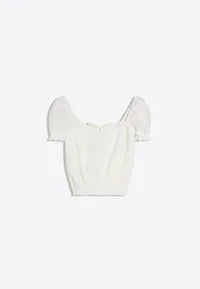 Bershka Blouse - white